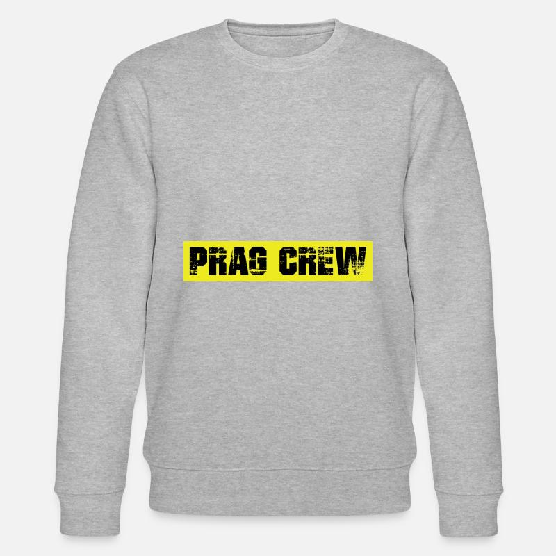 Prag Crew - Stanley/Stella Unisex Bio-Sweatshirt CHANGER  - Grau meliert
