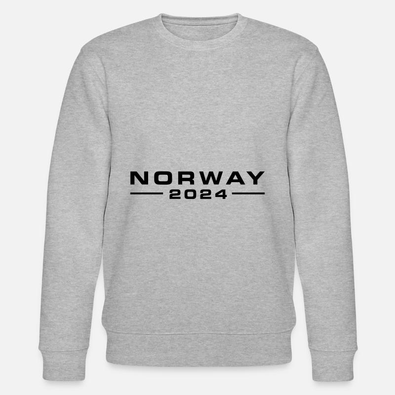 Norvège 2024 - Sweat bio CHANGER Stanley/Stella Unisexe - gris chiné