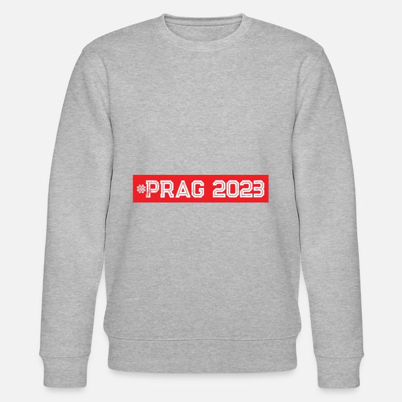 Prag 2023 - Stanley/Stella Unisex Bio-Sweatshirt CHANGER  - Grau meliert
