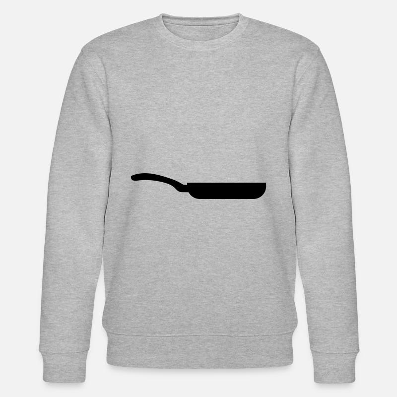 Pfanne Icon - Stanley/Stella Unisex Bio-Sweatshirt CHANGER  - Grau meliert