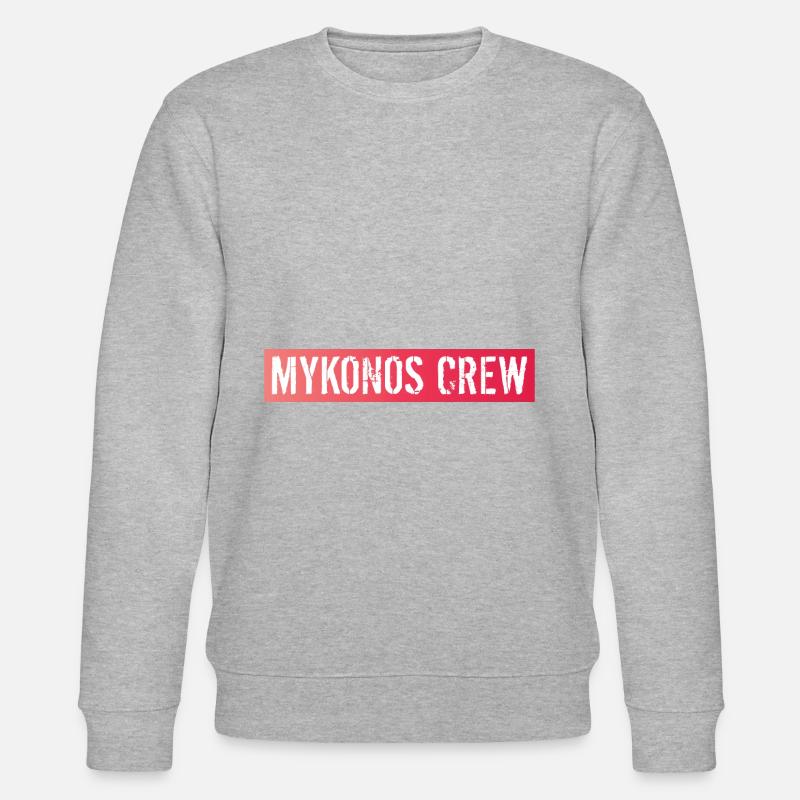 Mykonos Crew - Stanley/Stella Unisex Bio-Sweatshirt CHANGER  - Grau meliert