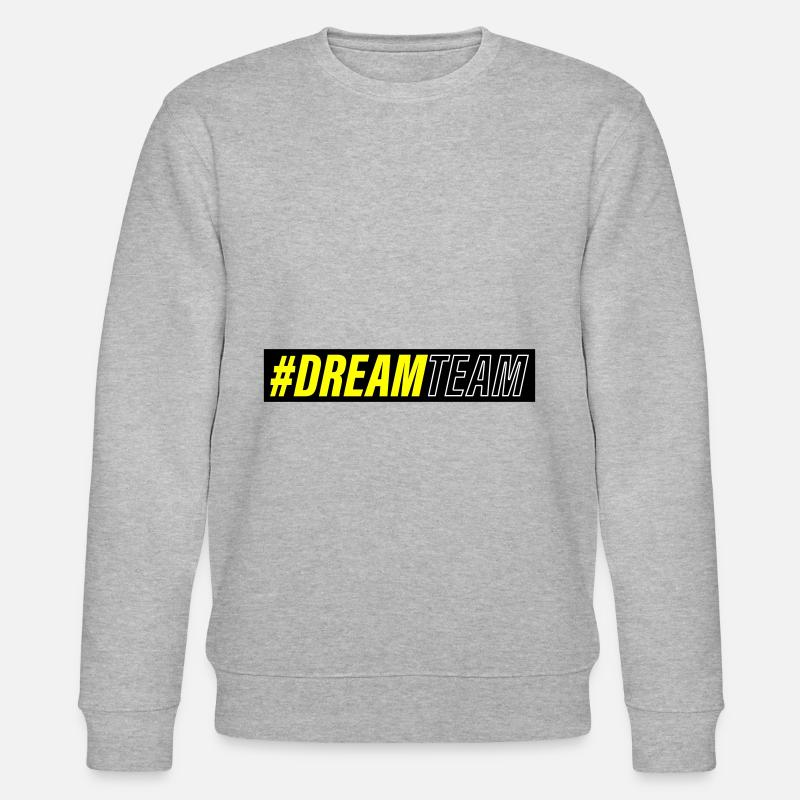 Dream Team - Stanley/Stella Unisex Bio-Sweatshirt CHANGER  - Grau meliert