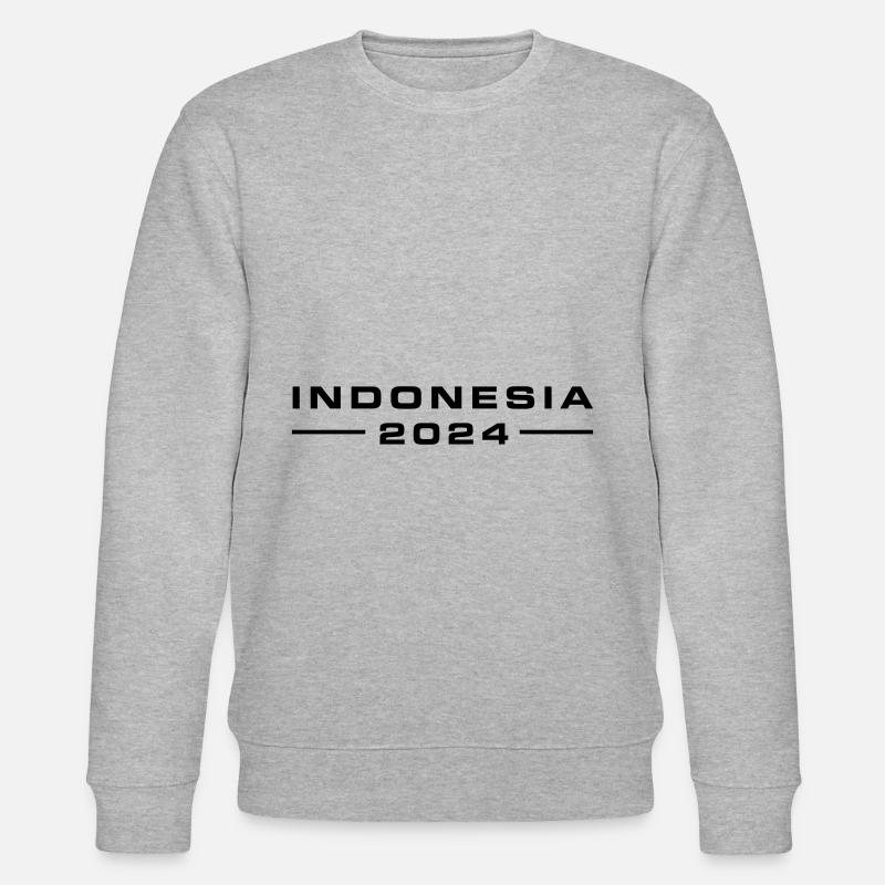 Indonesia 2024 - Stanley/Stella Unisex Bio-Sweatshirt CHANGER  - Grau meliert