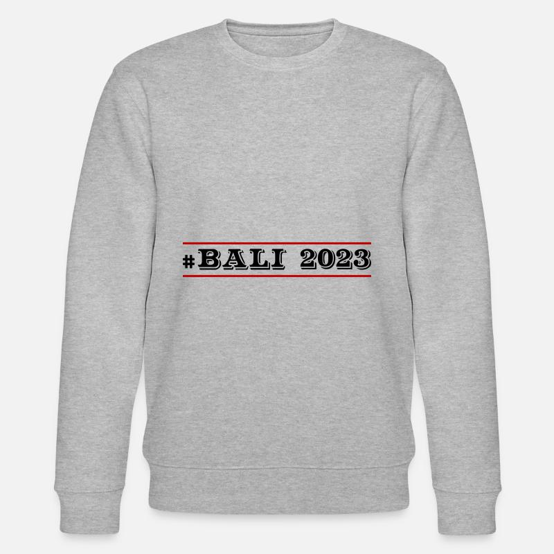 Bali 2023 - Stanley/Stella Unisex Bio-Sweatshirt CHANGER  - Grau meliert