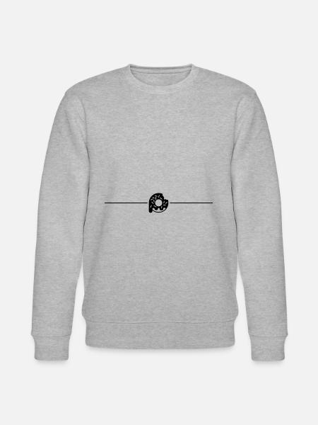 Donut food line - Stanley/Stella CHANGER Unisex Organic Sweatshirt - heather grey