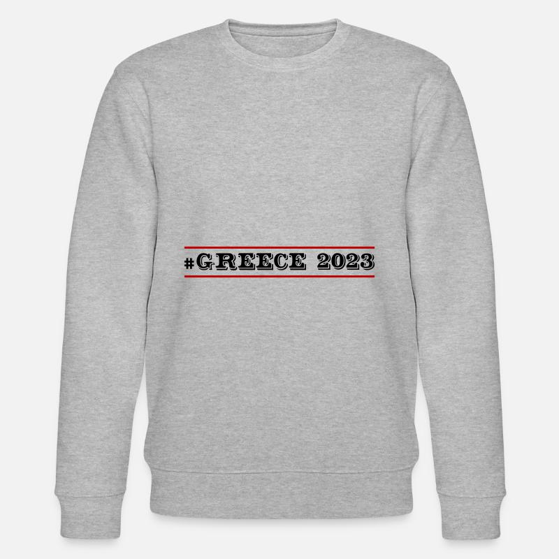 Greece 2023 - Stanley/Stella Unisex Bio-Sweatshirt CHANGER  - Grau meliert