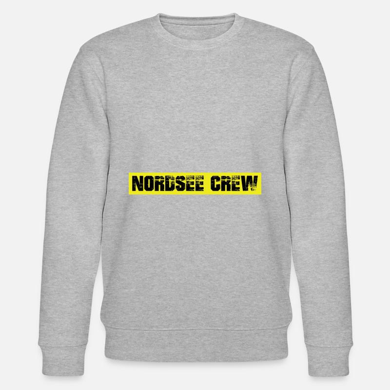 Nordsee Crew - Stanley/Stella Unisex Bio-Sweatshirt CHANGER  - Grau meliert