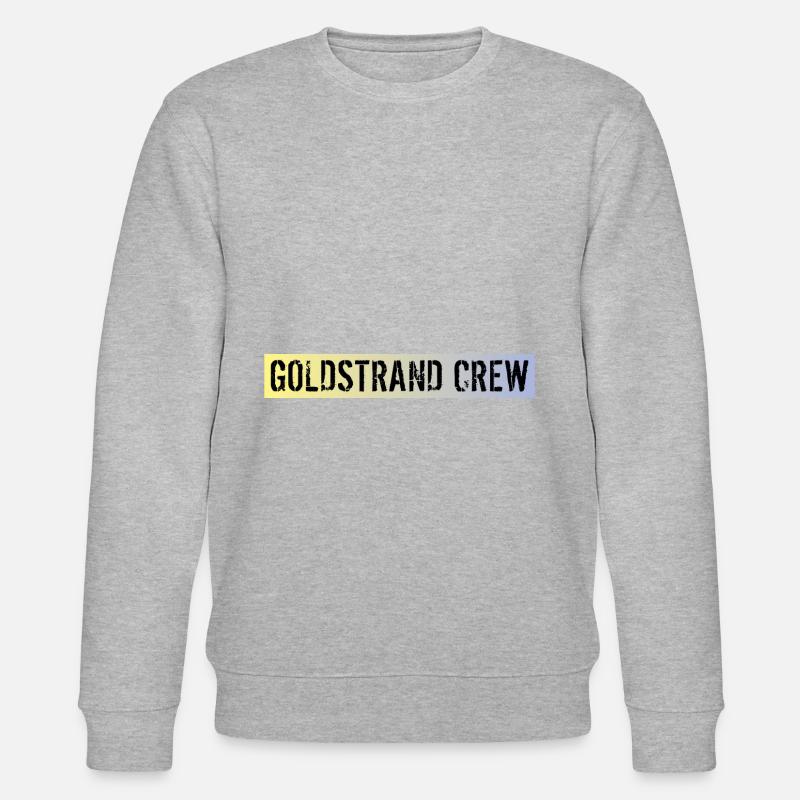 Goldstrand Crew - Stanley/Stella Unisex Bio-Sweatshirt CHANGER  - Grau meliert