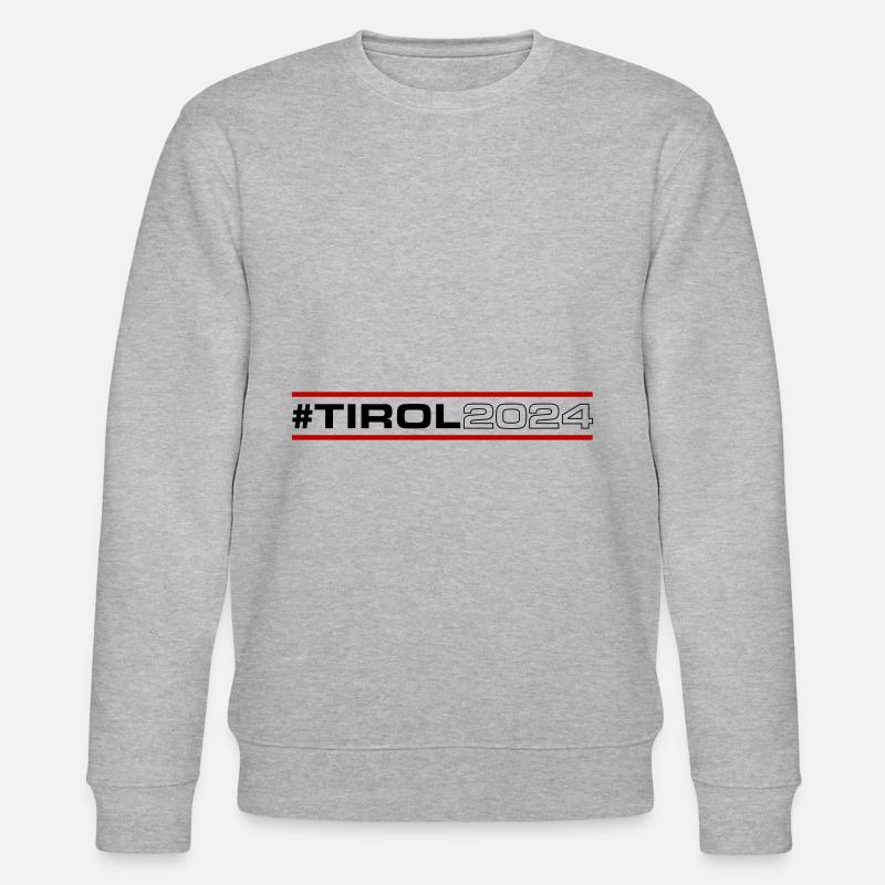 Tirol 2024 - Stanley/Stella Unisex Bio-Sweatshirt CHANGER  - Grau meliert