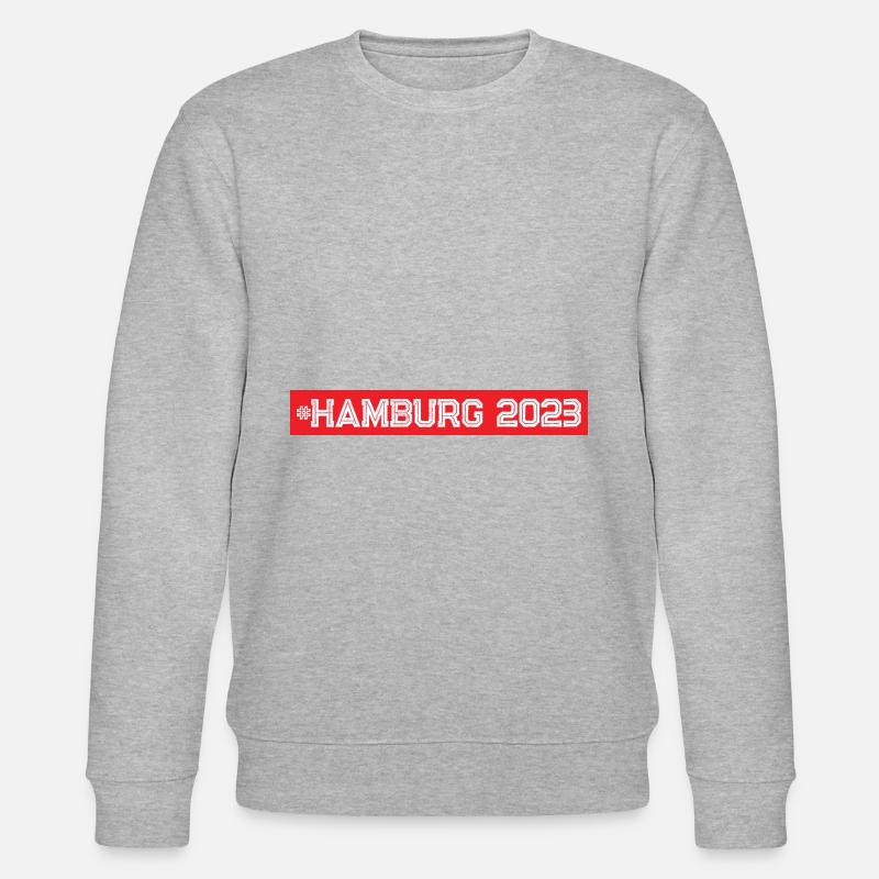 Hambourg 2023 - Sweat bio CHANGER Stanley/Stella Unisexe - gris chiné