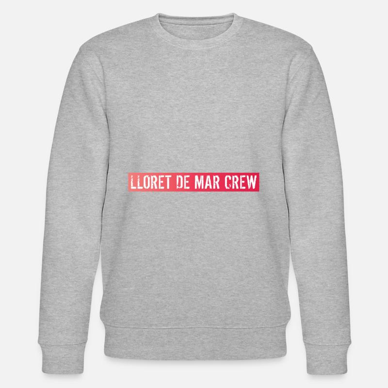 Lloret De Mar Crew - Sweat bio CHANGER Stanley/Stella Unisexe - gris chiné