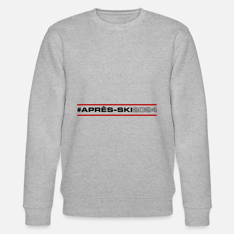 Après-ski 2024 - Sweat bio CHANGER Stanley/Stella Unisexe - gris chiné