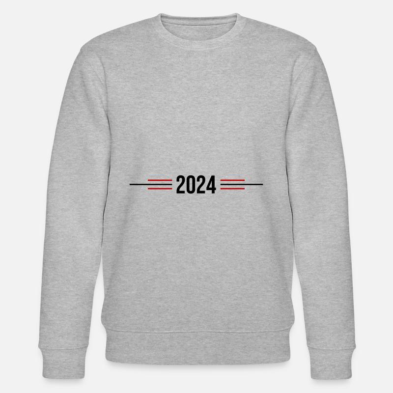 Ligne de l’année 2024 - Sweat bio CHANGER Stanley/Stella Unisexe - gris chiné