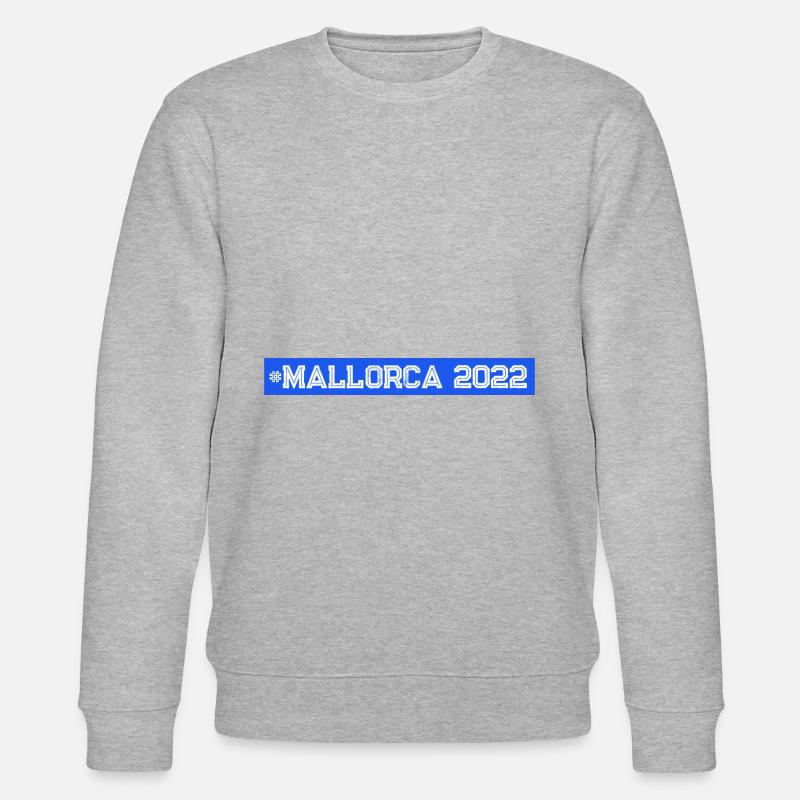 Mallorca 2022 - Stanley/Stella Unisex Bio-Sweatshirt CHANGER  - Grau meliert