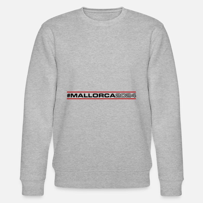 Mallorca 2024 - Stanley/Stella Unisex Bio-Sweatshirt CHANGER  - Grau meliert