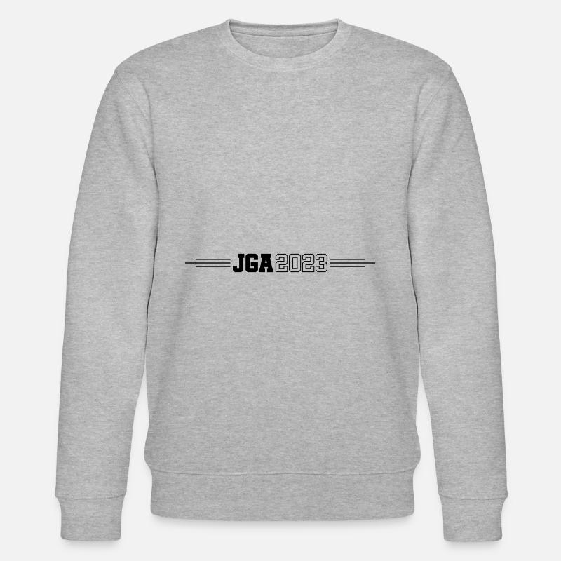 Jga 2023 Junggesellenabschied - Stanley/Stella Unisex Bio-Sweatshirt CHANGER - Grau meliert