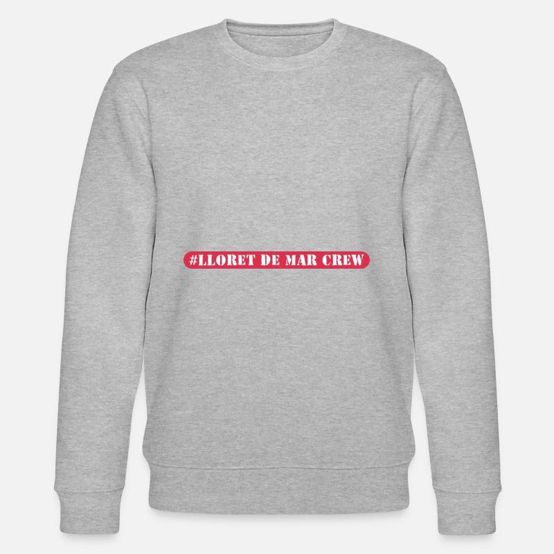 Lloret De Mar Crew - Stanley/Stella Unisex Bio-Sweatshirt CHANGER  - Grau meliert