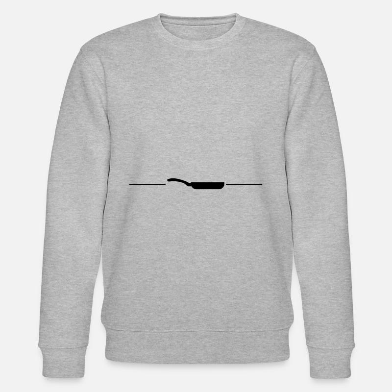 Pfanne strich - Stanley/Stella Unisex Bio-Sweatshirt CHANGER  - Grau meliert