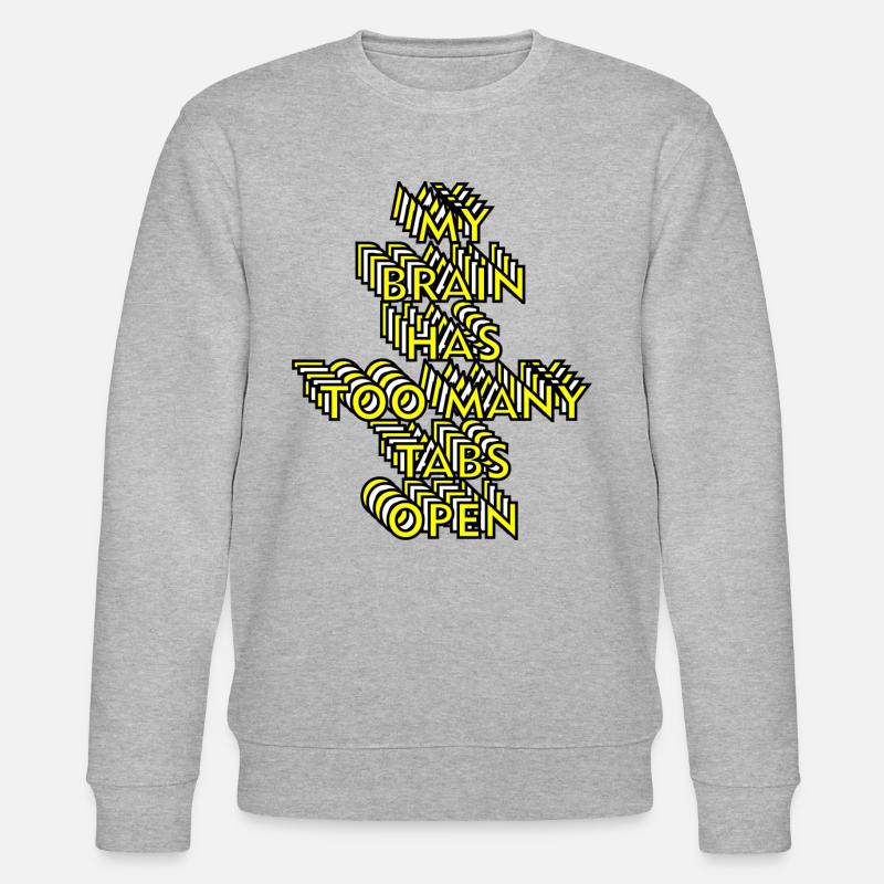 TABS TROP - Sweat bio CHANGER Stanley/Stella Unisexe - gris chiné