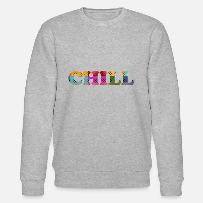 Chill chillen - Stanley/Stella Unisex Bio-Sweatshirt CHANGER  - Grau meliert