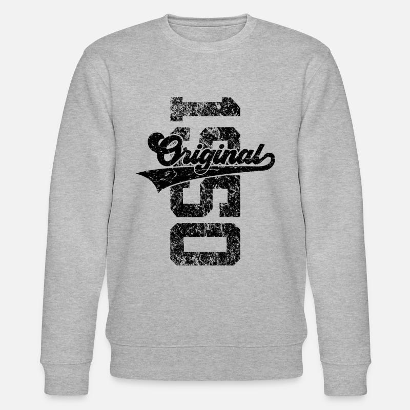 76E ANNIVERSAIRE ORIGINAL 1950 - Sweat bio CHANGER Stanley/Stella Unisexe - gris chiné