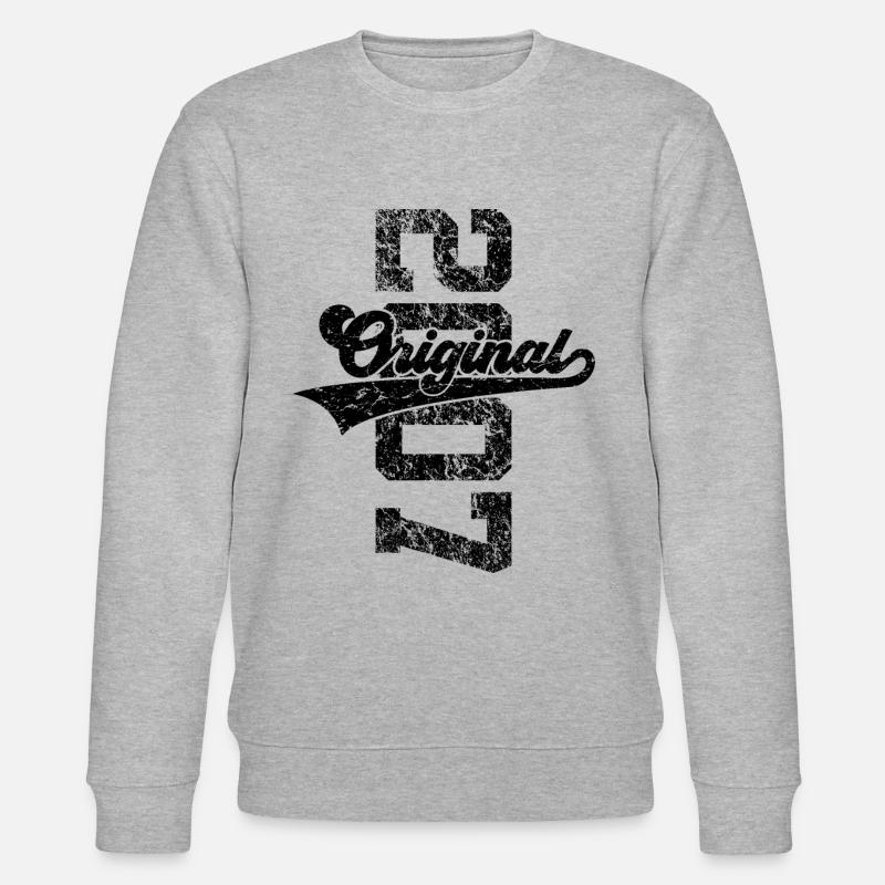 19E ANNIVERSAIRE ORIGINAL 2007 - Sweat bio CHANGER Stanley/Stella Unisexe - gris chiné