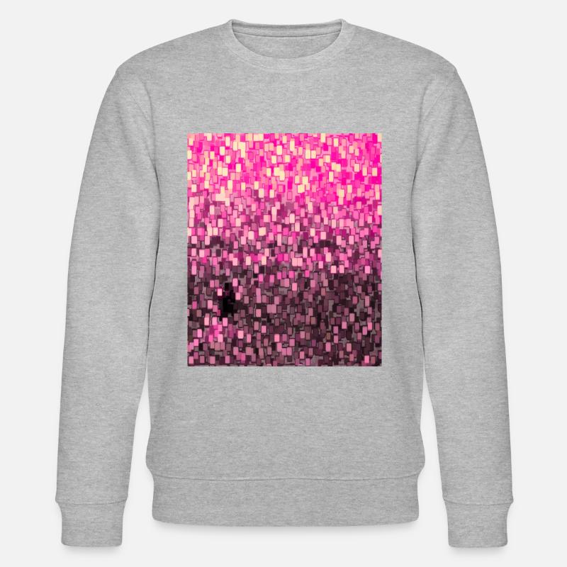 würfel sunset 2 3 - Stanley/Stella Unisex Bio-Sweatshirt CHANGER  - Grau meliert