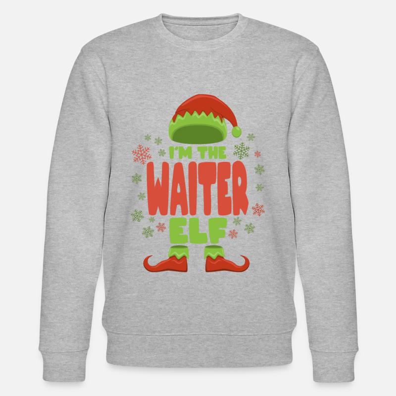 Serveur Elfe de Noël - Sweat bio CHANGER Stanley/Stella Unisexe - undefined