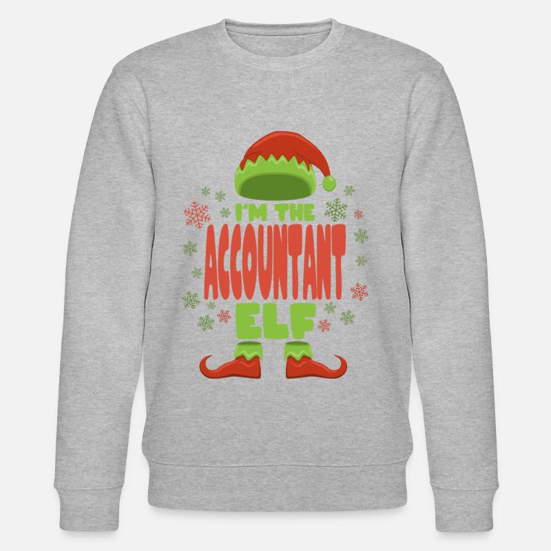 Comptable Elfe de Noël - Sweat bio CHANGER Stanley/Stella Unisexe - undefined