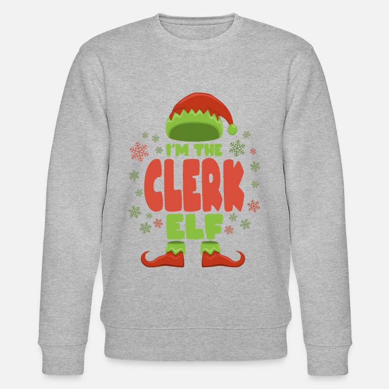 Greffier elfe de Noël - Sweat bio CHANGER Stanley/Stella Unisexe - undefined