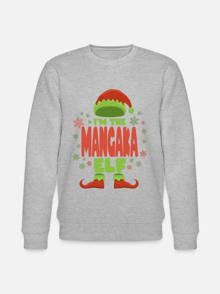 Mangaka Christmas Elf - Stanley/Stella CHANGER Unisex Organic Sweatshirt -