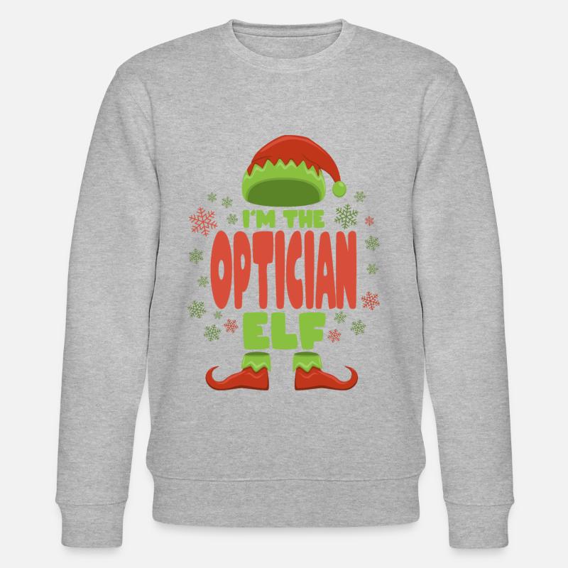 Opticien Elfe de Noël - Sweat bio CHANGER Stanley/Stella Unisexe - undefined