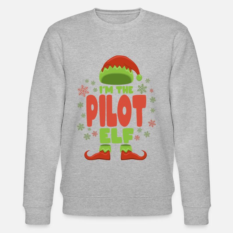 Pilote elfe de Noël - Sweat bio CHANGER Stanley/Stella Unisexe - undefined