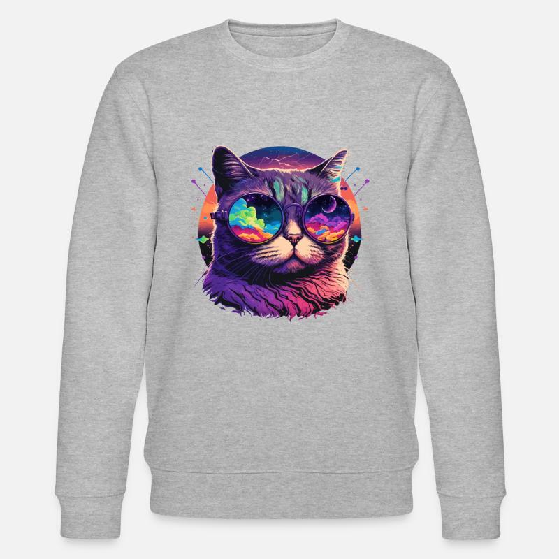 Elektronisch - Stanley/Stella Unisex Bio-Sweatshirt CHANGER  - Grau meliert