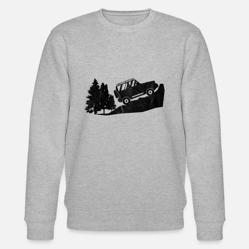 Offroad 4x4 quatre roues motrices - Sweat bio CHANGER Stanley/Stella Unisexe - gris chiné