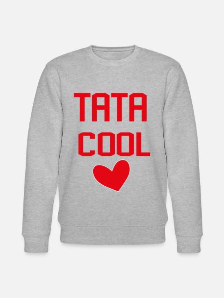 TATA COOL COEUR - Sweat bio CHANGER Stanley/Stella Unisexe - gris chiné