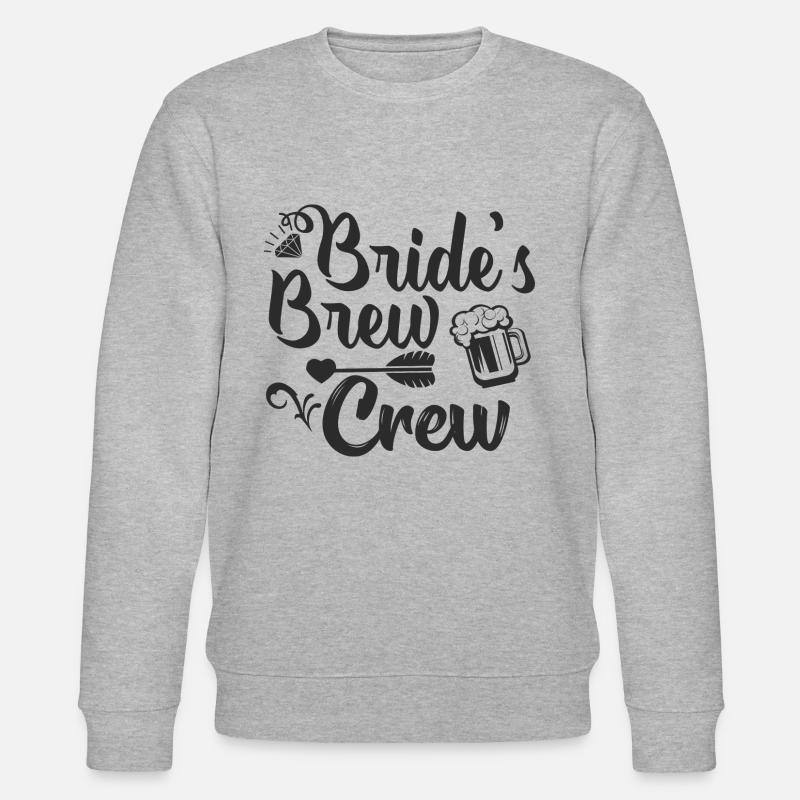 Junggesellenabschied - Stanley/Stella Unisex Bio-Sweatshirt CHANGER  - Grau meliert