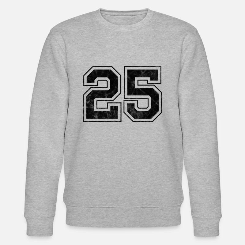 Numéro 25 - Sweat bio CHANGER Stanley/Stella Unisexe - gris chiné