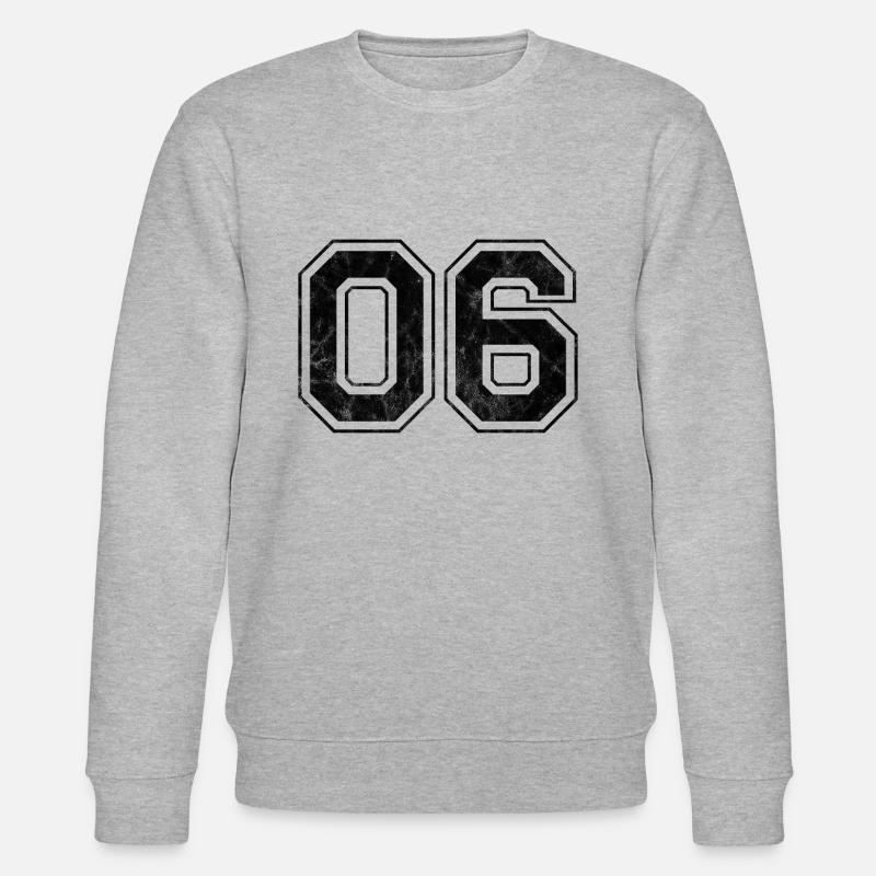 Numéro 06 - Sweat bio CHANGER Stanley/Stella Unisexe - gris chiné