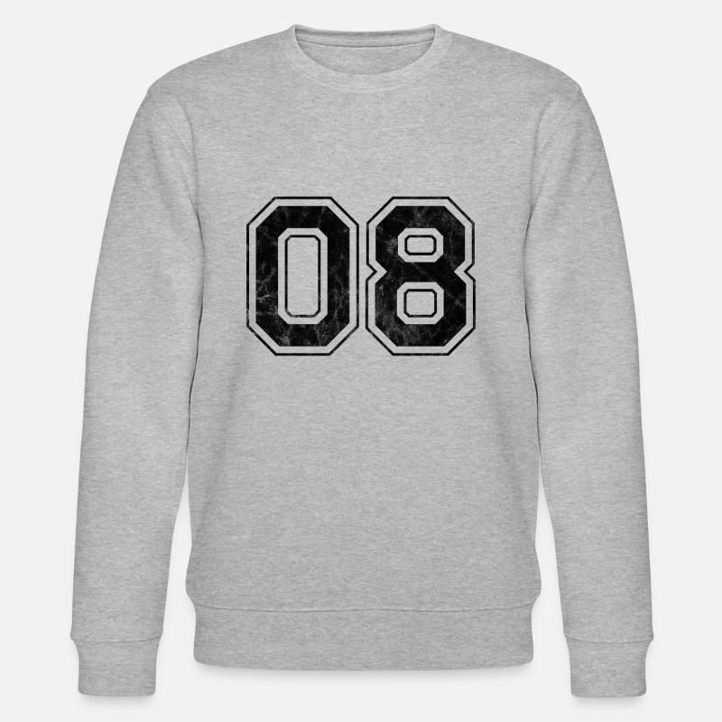 Numéro 08 - Sweat bio CHANGER Stanley/Stella Unisexe - gris chiné