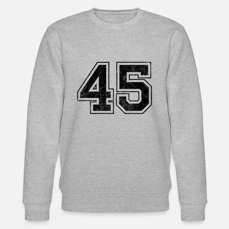 Numéro 45 - Sweat bio CHANGER Stanley/Stella Unisexe - gris chiné