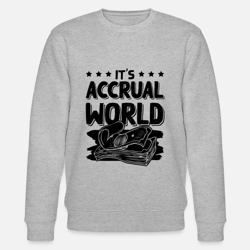 Comptable comptable - Sweat bio CHANGER Stanley/Stella Unisexe - gris chiné