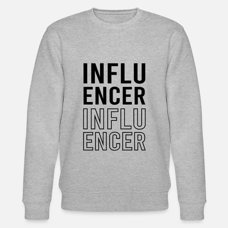 influences influence - Sweat bio CHANGER Stanley/Stella Unisexe - gris chiné