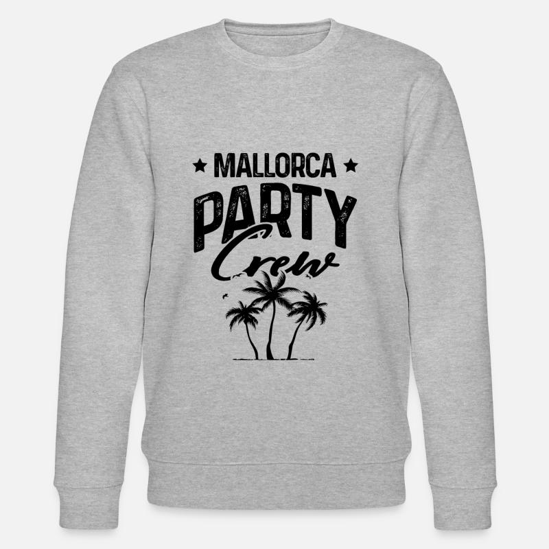 Mallorca Party Crew - Stanley/Stella Unisex Bio-Sweatshirt CHANGER  - Grau meliert
