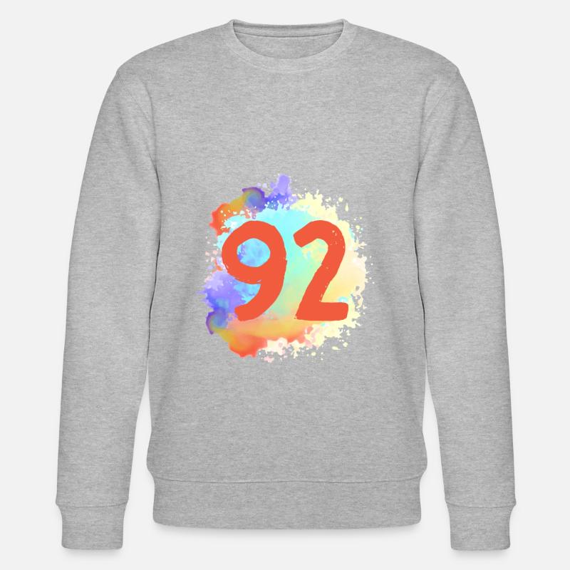 92 Nombre d’objets blob - Sweat bio CHANGER Stanley/Stella Unisexe - gris chiné