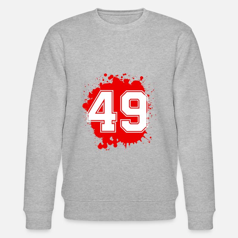 49 nombre de taches - Sweat bio CHANGER Stanley/Stella Unisexe - gris chiné