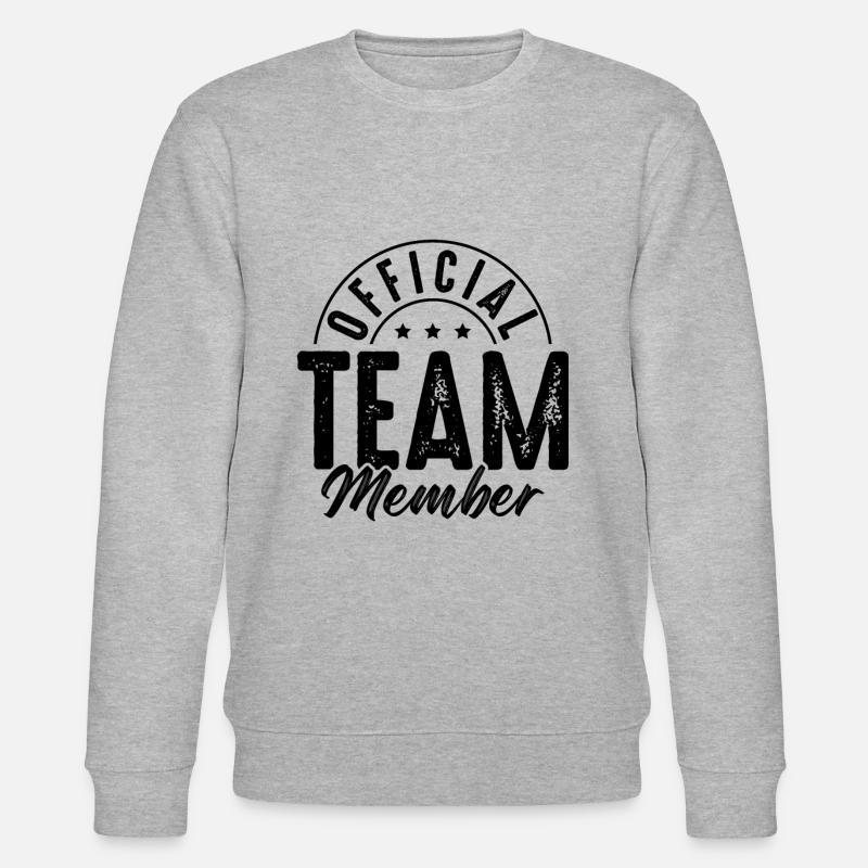 Team Member - Stanley/Stella Unisex Bio-Sweatshirt CHANGER  - Grau meliert