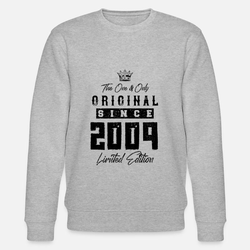 2009 limited edition - Sweat bio CHANGER Stanley/Stella Unisexe - gris chiné