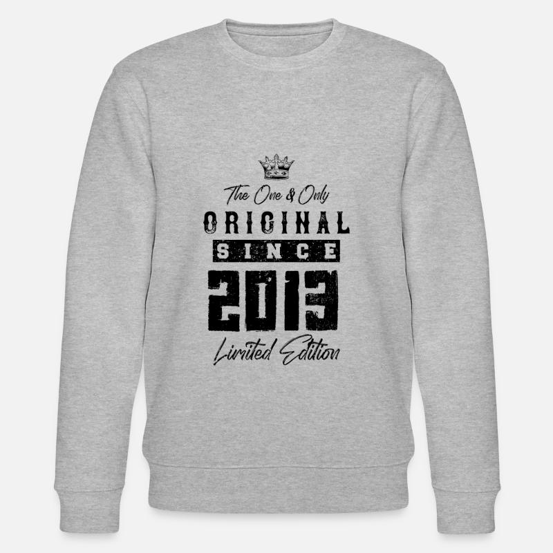 2013 limited edition - Stanley/Stella Unisex Bio-Sweatshirt CHANGER  - Grau meliert