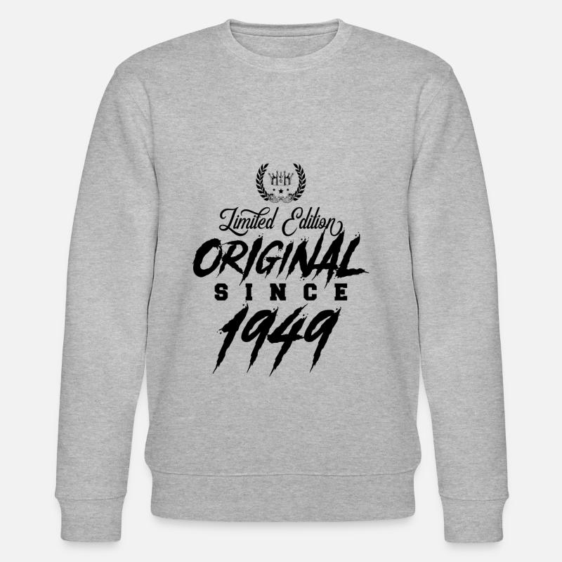 Édition limitée 1949 - Sweat bio CHANGER Stanley/Stella Unisexe - gris chiné